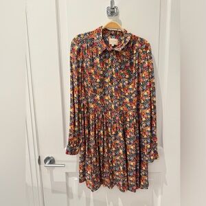 Sezane floral dress